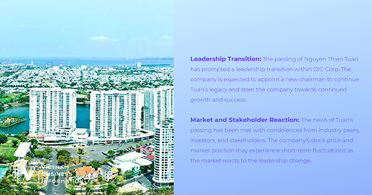 DIC Corp leadership transition impact - Vietnam Business Information