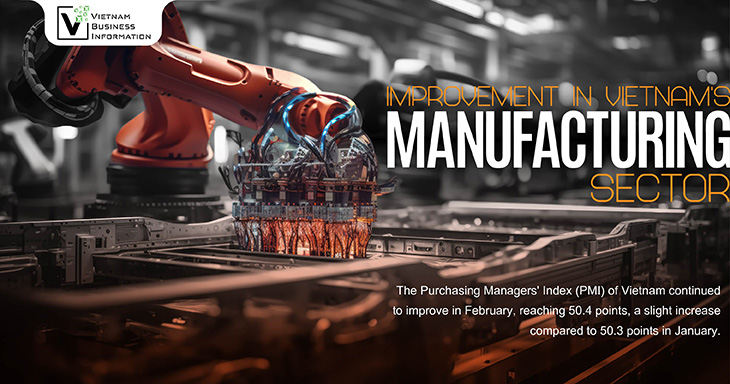 Improvement in Vietnam's manufacturing sector