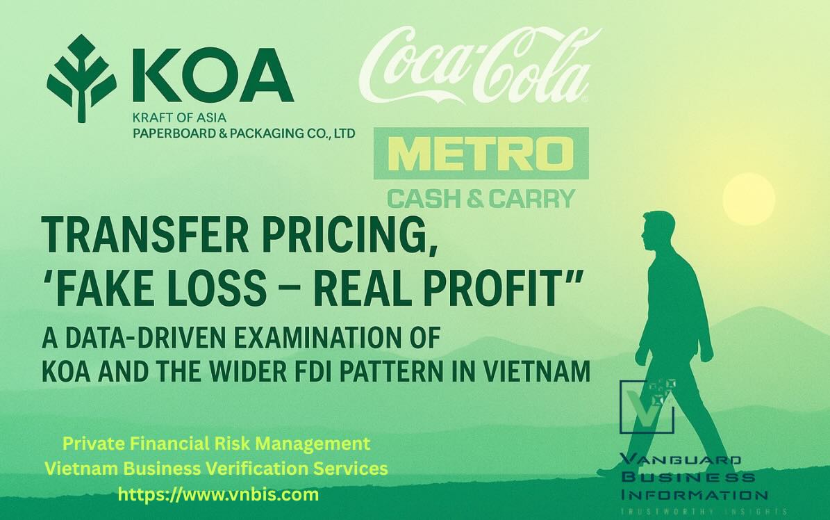 Transfer Pricing and “Fake Loss – Real Profit”: An Examination of KOA and the Wider FDI Pattern in Vietnam