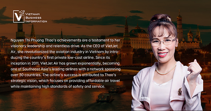 Nguyen Thi Phuong Thao Vietjet Air CEO - Vietnam Business Information