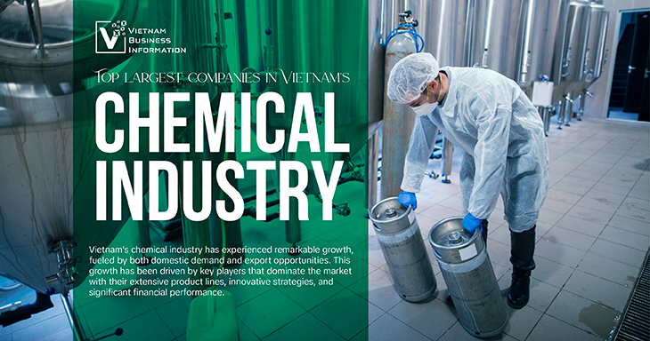 Top largest companies in Vietnam's chemical industry