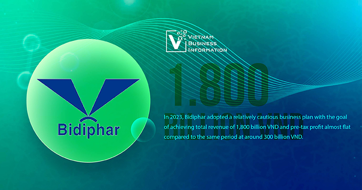 top Vietnam's pharmaceutical companies by revenue Bidiphar