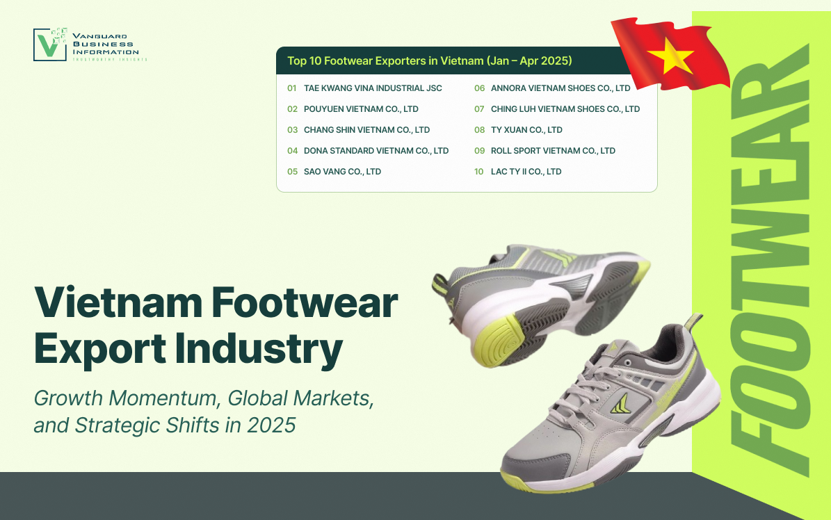Vietnam Footwear Export Industry: Growth Momentum, Global Markets, and Strategic Shifts in 2025