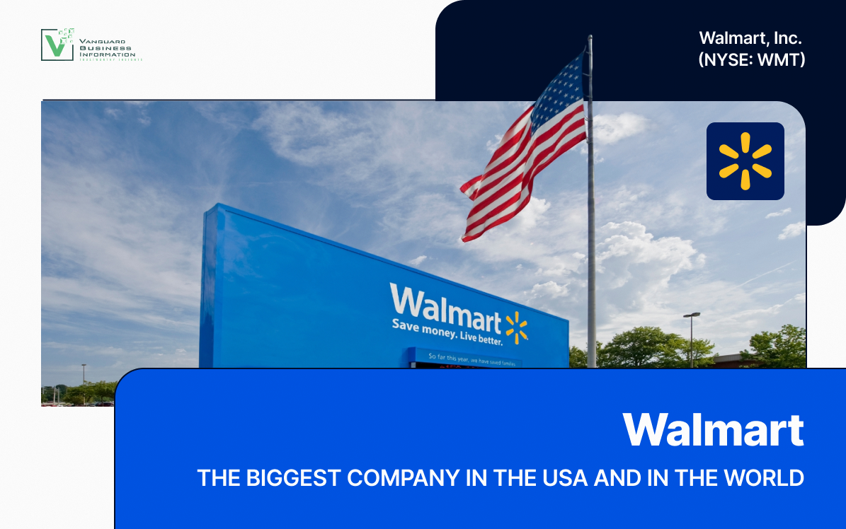 The biggest company in the USA and in the world: Walmart